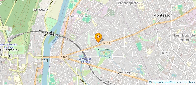 localisation de l'entreprise MILLENA -BKR FAMILY  LE VESINET