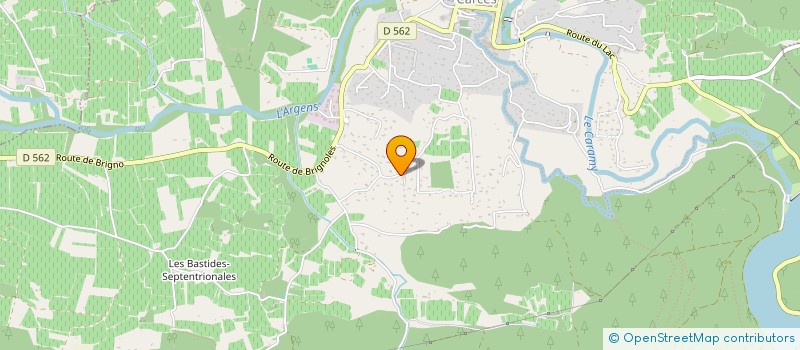 localisation de l'entreprise MILLENIA  CARCES