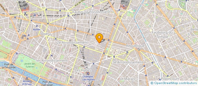 localisation de l'entreprise MILLENIUM  PARIS