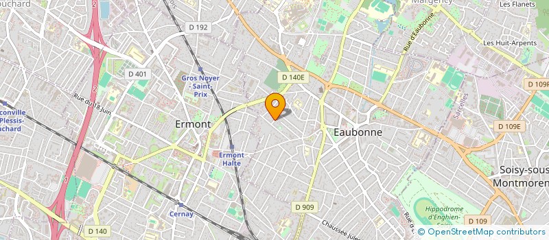 localisation de l'entreprise MILLENIUM à EAUBONNE