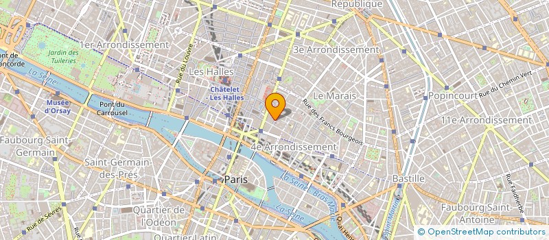 localisation de l'entreprise MILLENIUM à PARIS