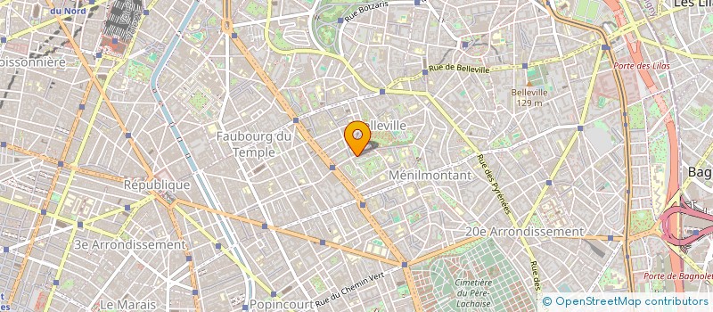 localisation de l'entreprise MILLENIUM AOC DIFFUSION  PARIS