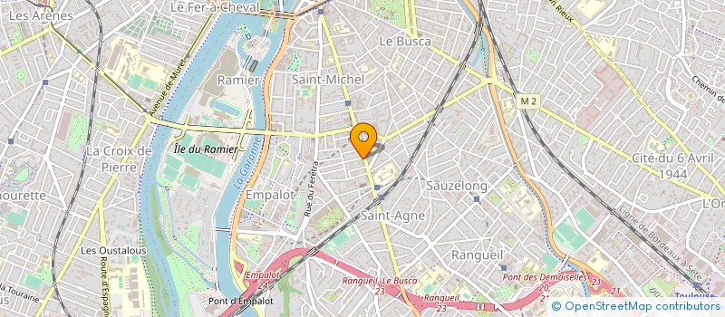 localisation de l'entreprise MILLENIUM COMPUTER à TOULOUSE