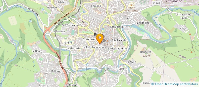 localisation de l'entreprise MILLENIUM CONSTRUCTIONS à RODEZ