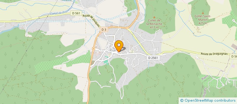 localisation de l'entreprise MILLENIUM DANSES  RIANS