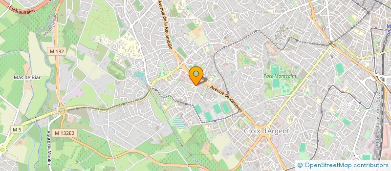 localisation de l'entreprise MILLENIUM ELECTRICITE à MONTPELLIER
