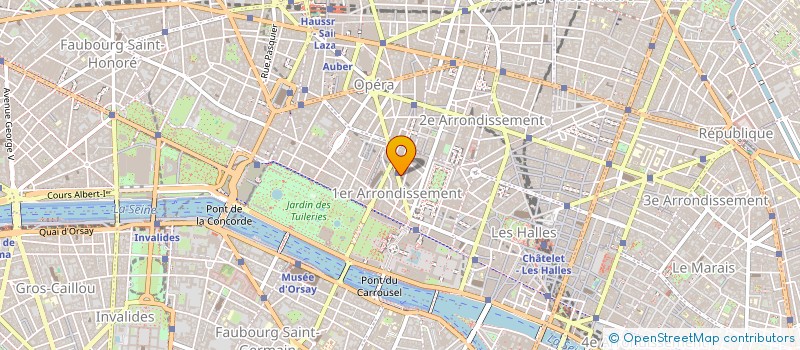 localisation de l'entreprise MILLENIUM IMMOBILIER à PARIS