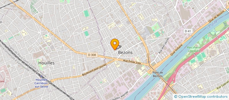 localisation de l'entreprise MILLENIUM INTERNATIONAL TRADING à BEZONS