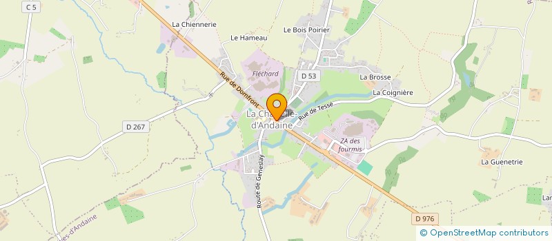 localisation de l'entreprise MILLENIUM KEBAB à RIVES D'ANDAINE