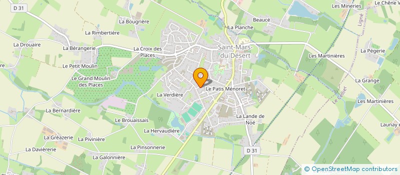 localisation de l'entreprise MILLENIUM PATINAGE  SAINT-MARS-DU-DESERT