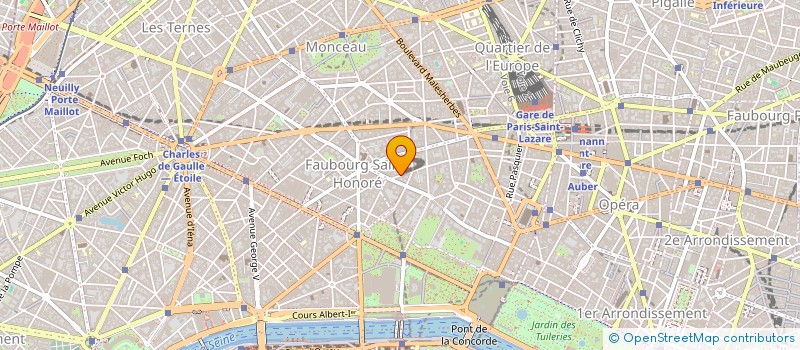 localisation de l'entreprise MILLENIUM PROMOTION  PARIS