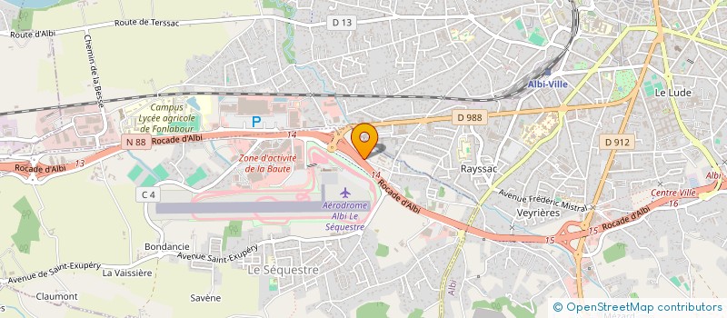 localisation de l'entreprise MILLENIUM TARN CONSTRUCTIONS à LE SEQUESTRE