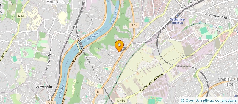 localisation de l'entreprise MILLENIUM THERMIQUE  CALUIRE-ET-CUIRE