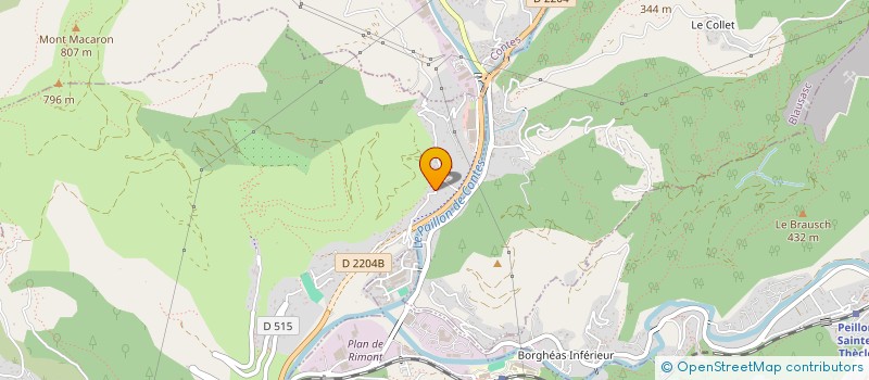 localisation de l'entreprise MILLENIUMOFF  CANTARON