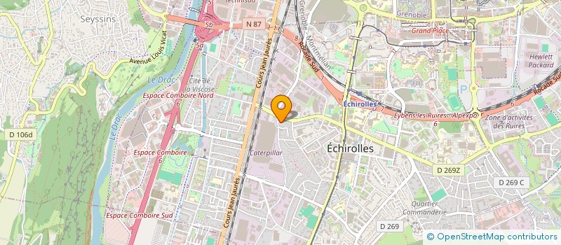 localisation de l'entreprise MILLENYUM HOME  ECHIROLLES