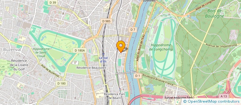 localisation de l'entreprise MILLEPAT à SAINT-CLOUD