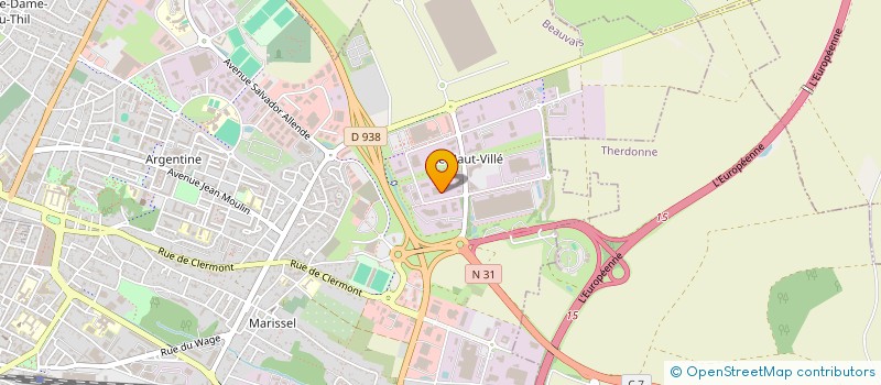 localisation de l'entreprise MILLER GRAPHICS PARIS-BEAUVAIS  BEAUVAIS