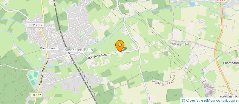 localisation de l'entreprise MILLEROSE  MONCE-EN-BELIN