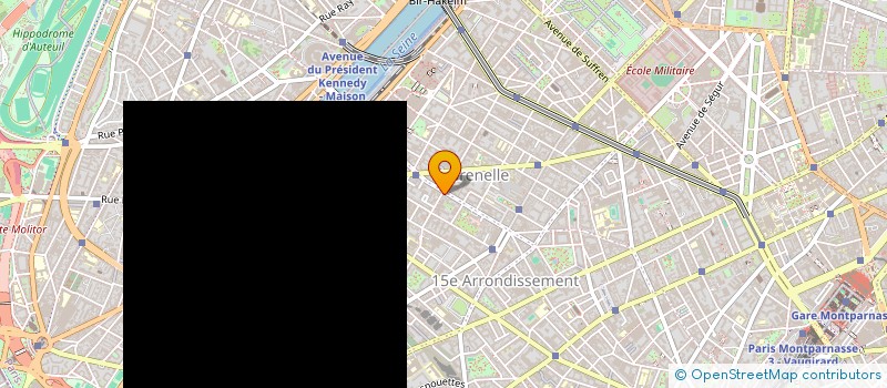 localisation de l'entreprise MILLES DECORS & EQUIPEMENTS  PARIS