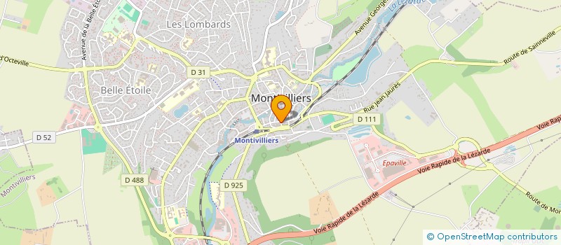 localisation de l'entreprise MILLES PAGES  MONTIVILLIERS