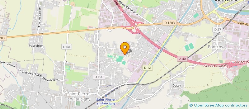 localisation de l'entreprise MILLES VOYAGES  SAINT-PIERRE-EN-FAUCIGNY