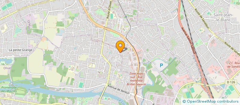 localisation de l'entreprise MILLESABOTS DANS PARIS à OLIVET