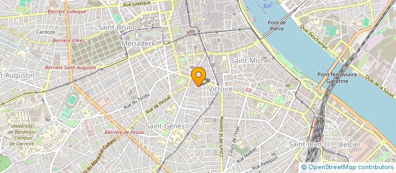 localisation de l'entreprise MILLESCAMPS  BORDEAUX