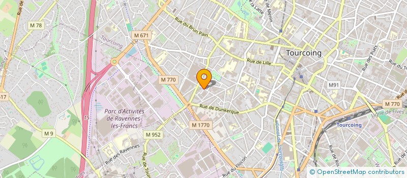 localisation de l'entreprise MILLESCAMPS MODELAGE à TOURCOING