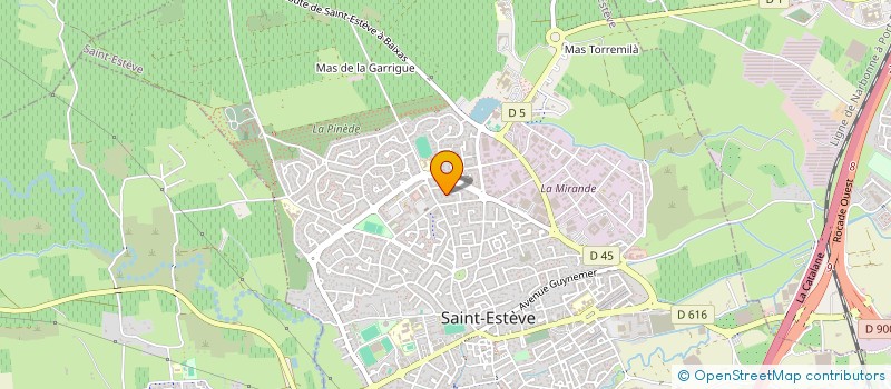 localisation de l'entreprise MILLESIME  SAINT-ESTEVE