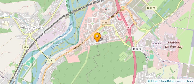 localisation de l'entreprise MILLESIME  JOUY-AUX-ARCHES