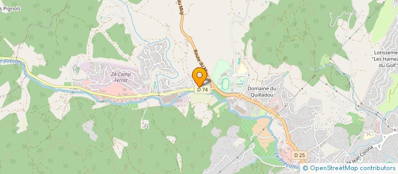 localisation de l'entreprise MILLESIME à SAINTE-MAXIME