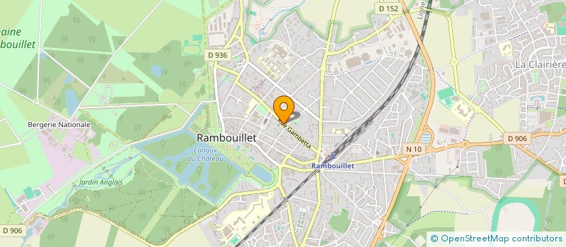 localisation de l'entreprise MILLESIME  RAMBOUILLET