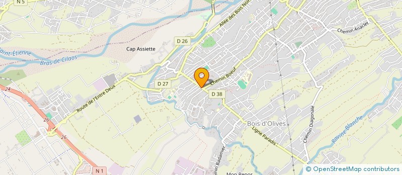 localisation de l'entreprise MILLESIME  AUTO SERVICES  SAINT-PIERRE