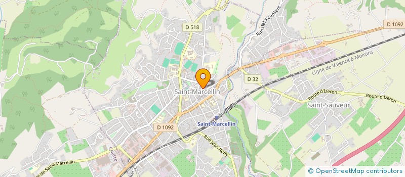 localisation de l'entreprise MILLESIME DL  SAINT-MARCELLIN