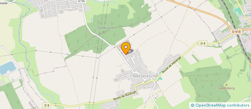 localisation de l'entreprise MILLESIME EVAZ  METZERESCHE