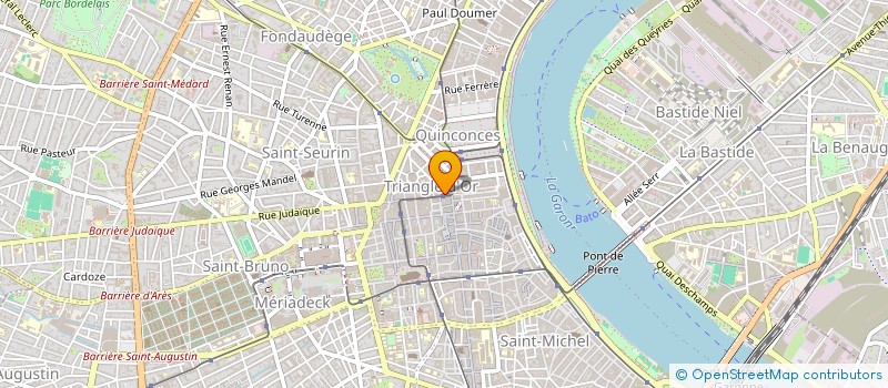 localisation de l'entreprise MILLESIME MARIN à BORDEAUX