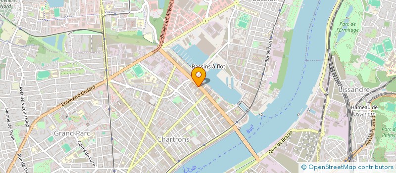 localisation de l'entreprise MILLESIME VOILE à BORDEAUX