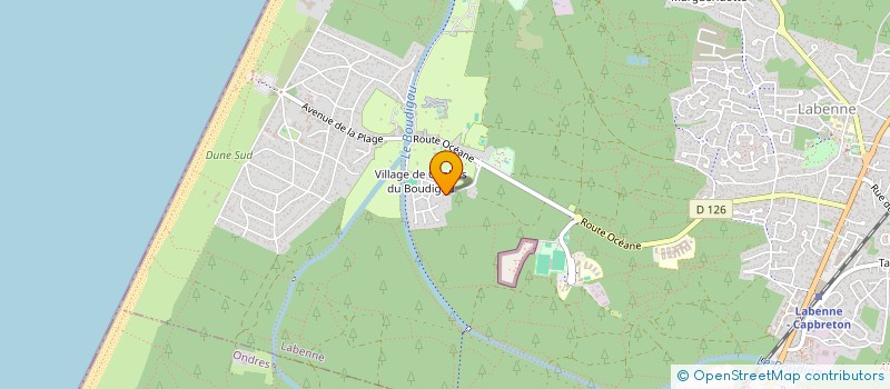 localisation de l'entreprise MILLESIMES  LABENNE