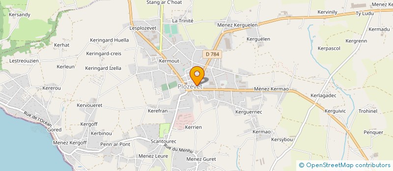 localisation de l'entreprise MILLESIMES  PLOZEVET