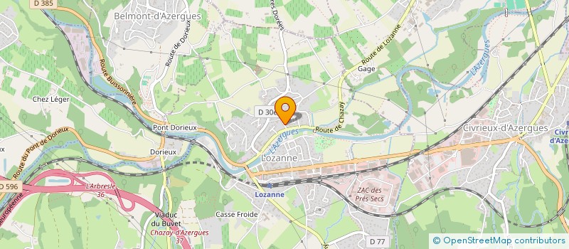 localisation de l'entreprise MILLESIMES D'OR  LOZANNE