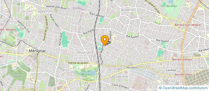 localisation de l'entreprise MILLESIMES DIFFUSION à BORDEAUX