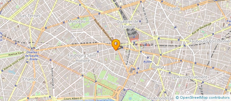 localisation de l'entreprise MILLESIMES ET CRUS à PARIS