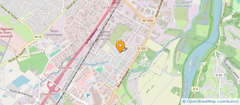 localisation de l'entreprise MILLESIMES VINS ET CHAMPAGNES  PORTET-SUR-GARONNE