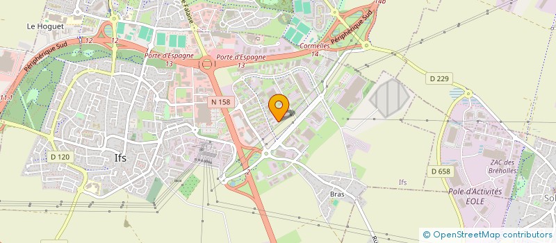 localisation de l'entreprise MILLET  IFS