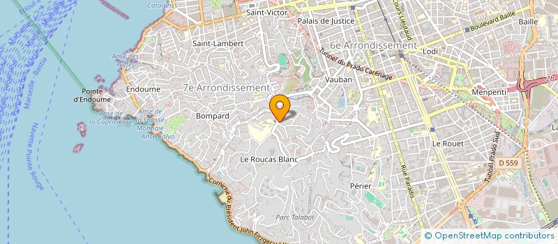 localisation de l'entreprise MILLET à MARSEILLE