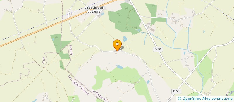 localisation de l'entreprise MILLET  AIZENAY