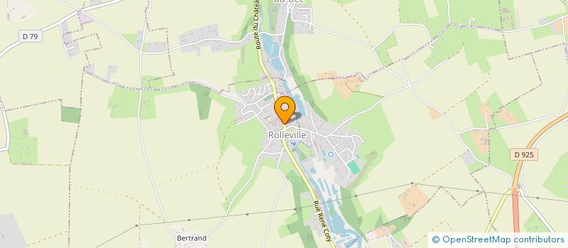 localisation de l'entreprise MILLET  ROLLEVILLE