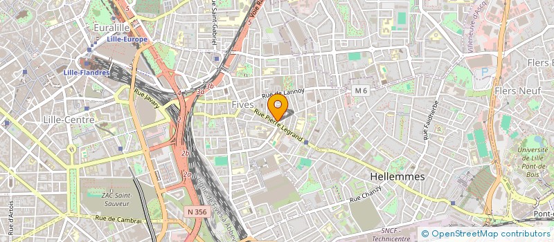 localisation de l'entreprise MILLET à LILLE