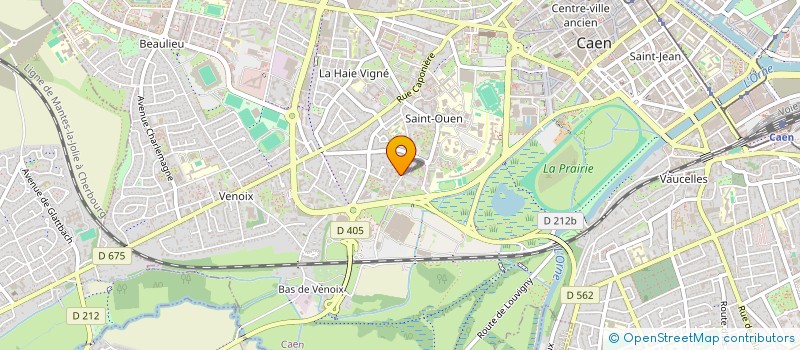localisation de l'entreprise MILLET CHILOU GARDETTE à CAEN