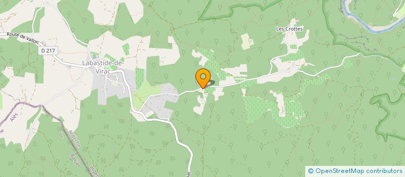 localisation de l'entreprise MILLET & CO  LABASTIDE-DE-VIRAC
